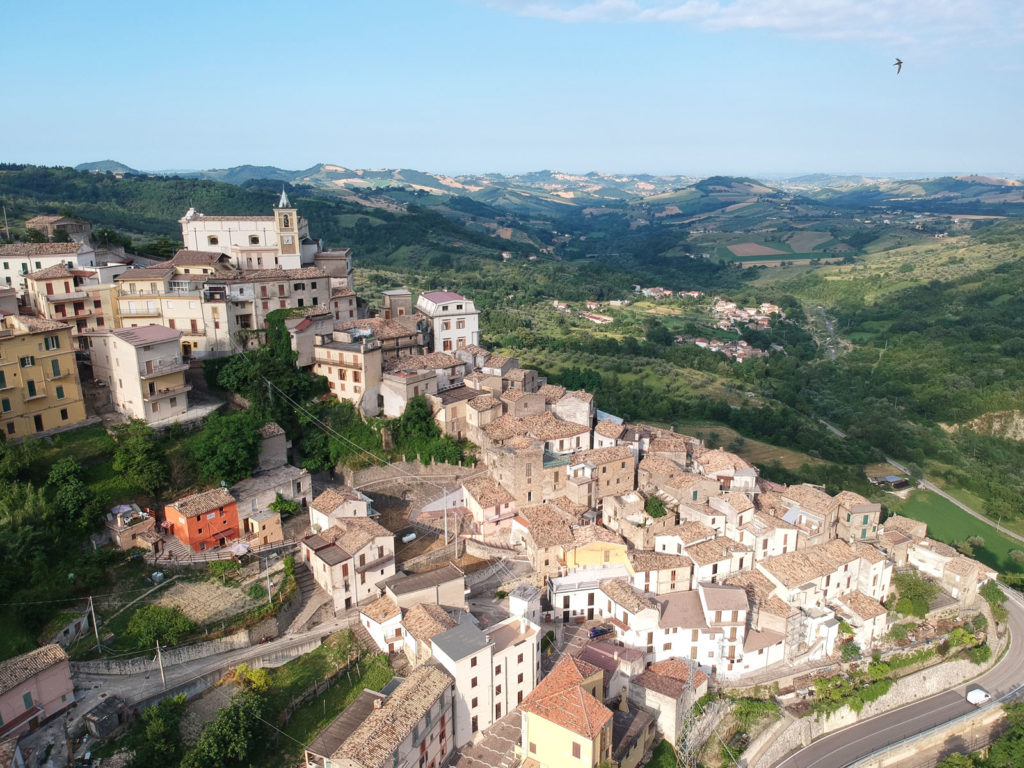 Farindola Vista dal drone